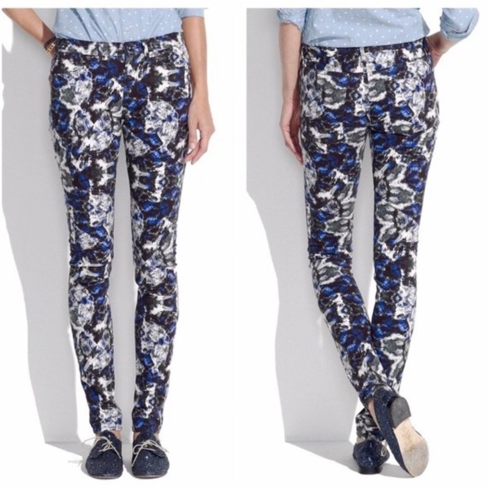 Madewell Skinny Skinny Jeans in Brushstroke Size 26X32